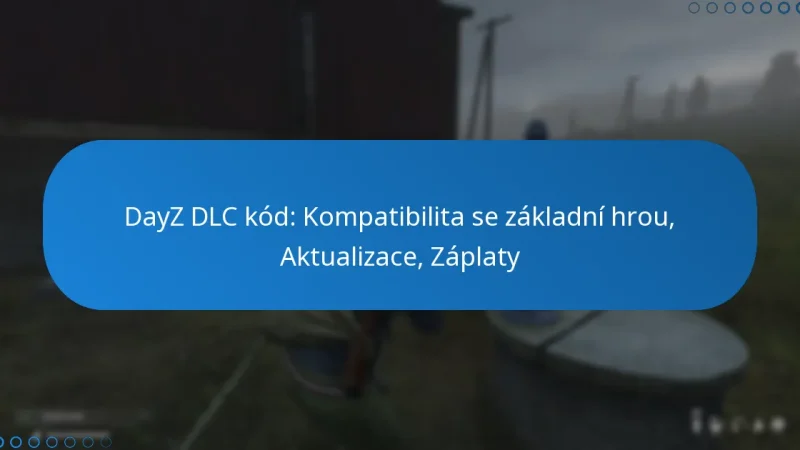 DayZ DLC kód: Kompatibilita se základní hrou, Aktualizace, Záplaty