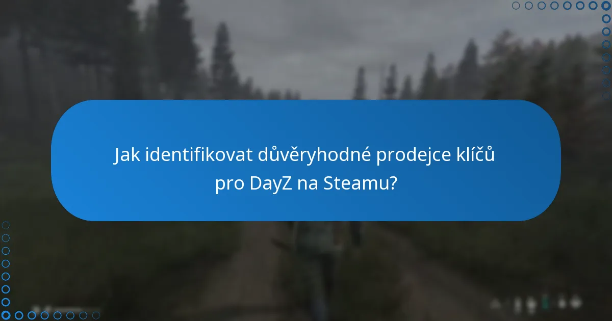 Jaká jsou rizika uplatnění klíče pro DayZ na Steamu z třetích stran?