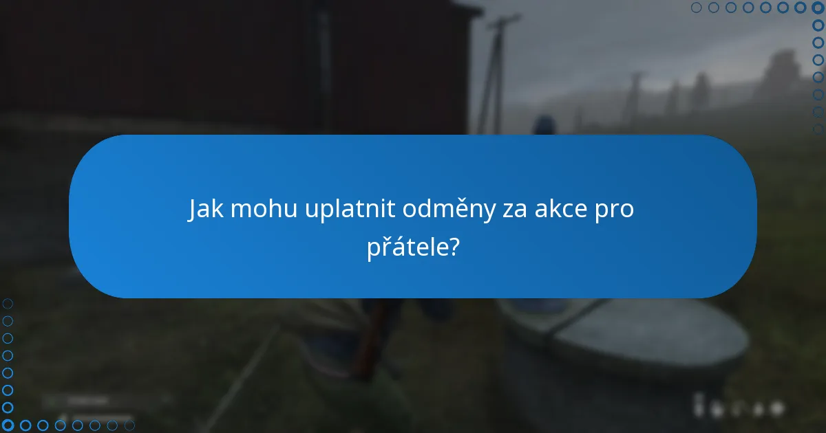 Jaká jsou pravidla pro sdílení odměn za akce?